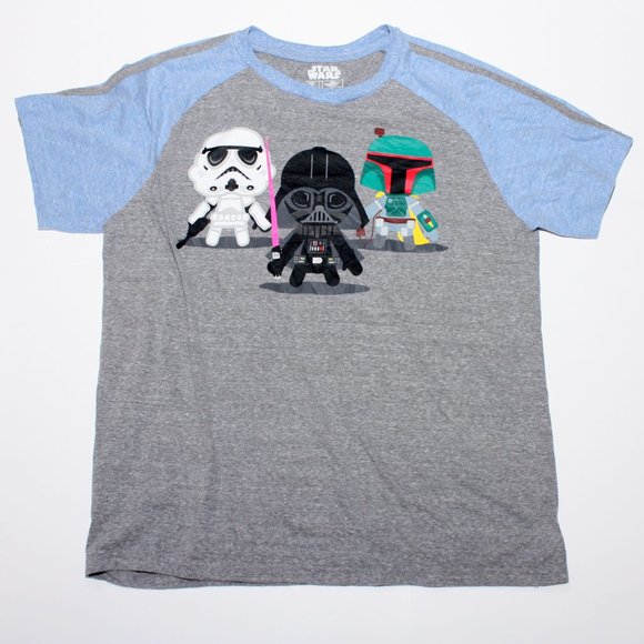 Star Wars Pop Style Vader Fett StormTrooper Shirt XL - Picture 3 of 6